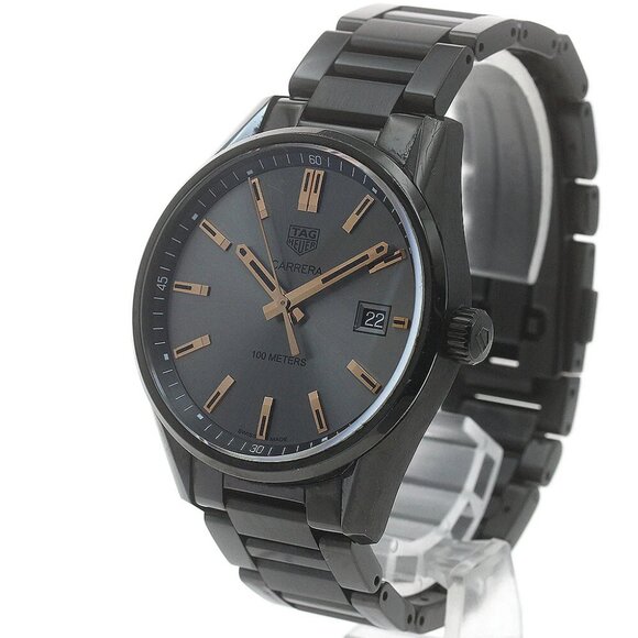 TAG HEUER Carrera WAR1113 Date gray Dial Quartz Men's Watch_881875 - Picture 2 of 6